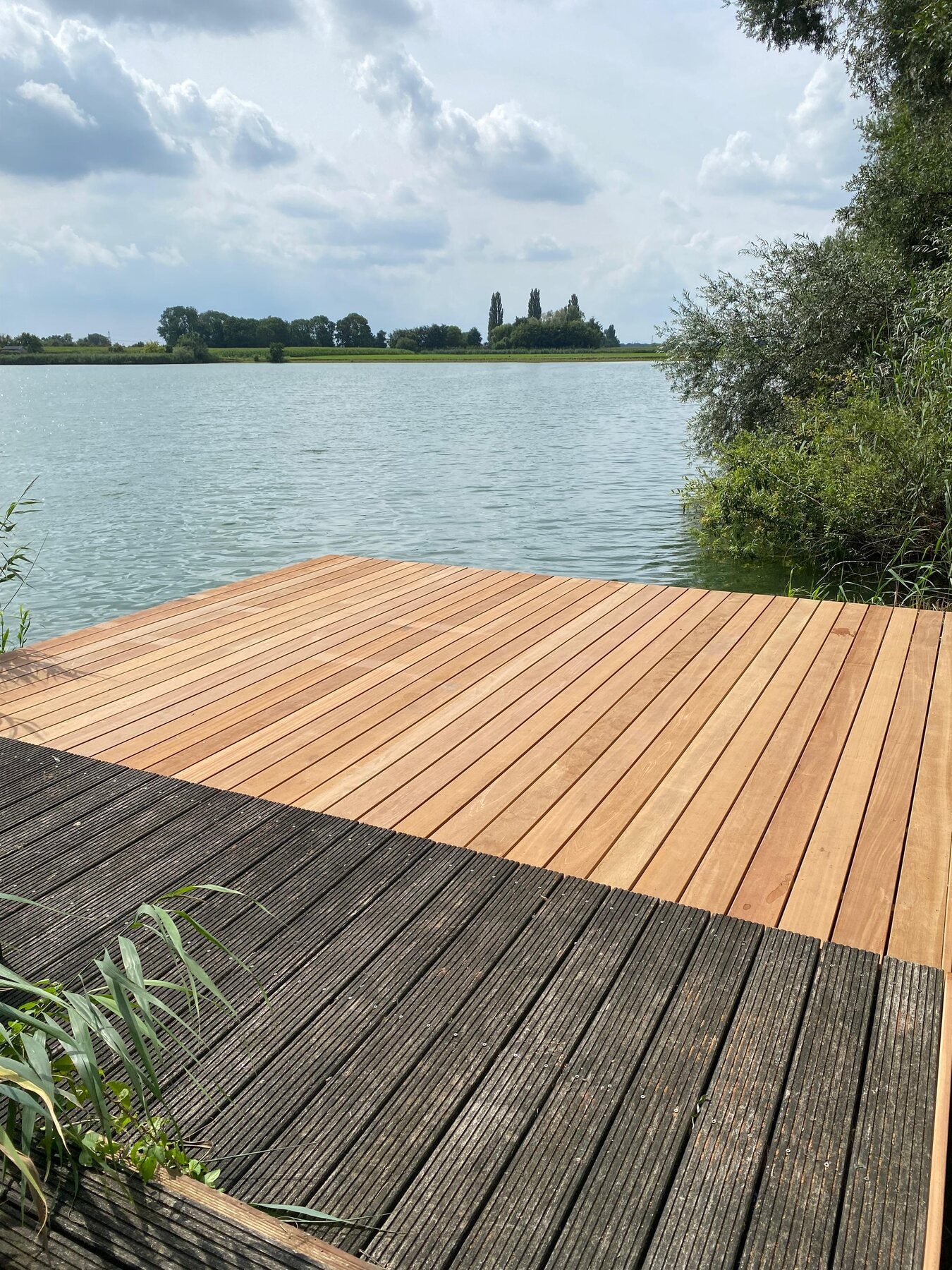 Houten steigervlonder op maat